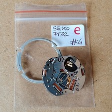 Seiko Quartz Chronograph ref. 7T32A Movimento Vintage USED x Spare Parts NO WORK