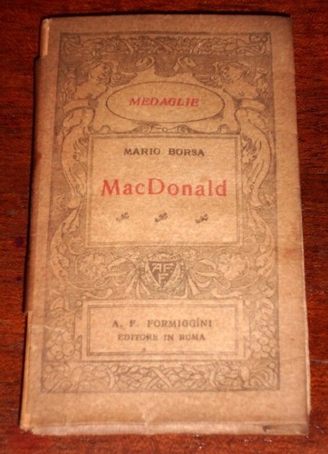 Macdonald mario borsa - 'macdonald',