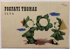 Cartolina Pubblicitaria Fosfati Thomas Ilva agricoltura chimico T16