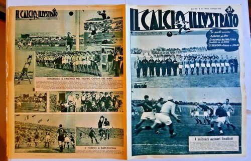 Calcio illustrato 24 1950 - calcio,
