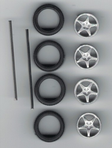 Ruote ferrari 550 - 1/43,