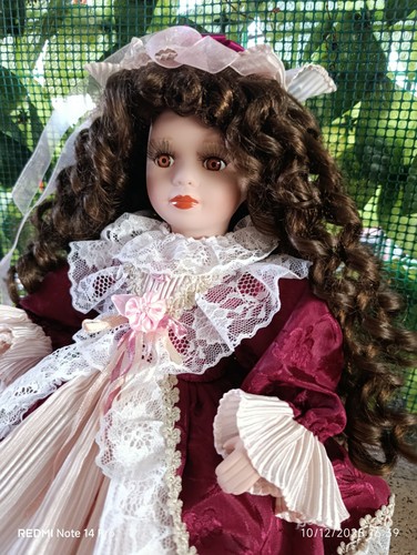 Bambola porcellana h42cm - bambola,