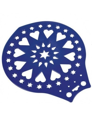 Stencil plastica cuori - cuori, e