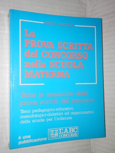 Prova scritta del - prova, concorso