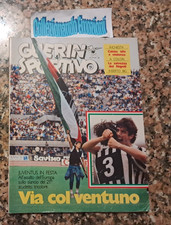 Guerin Sportivo 19 1984-JUVE-SCUDETTO-PESCARA-FORMULA 1-INSERTO FOOTBALL AMERICA