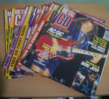 Metal Cd Magazine x8 Issues