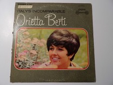 ITALY'S INCOMPARABLE ORIETTA