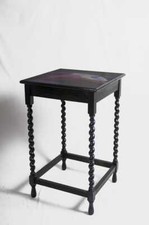 Tavolino in legno di rovere rivisitato il stile moderno