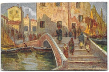 CARTOLINA DI VENEZIA ,CHIOGGIA