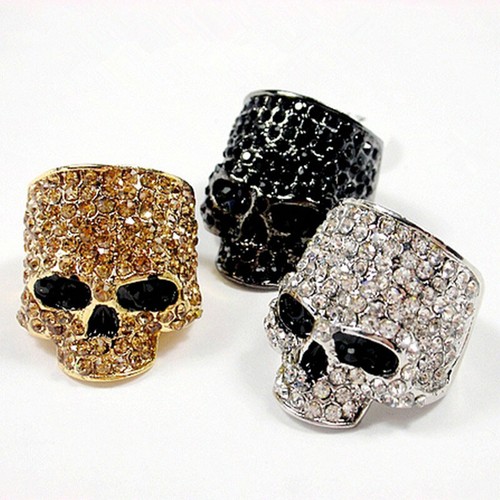 Anello teschio chino antrax