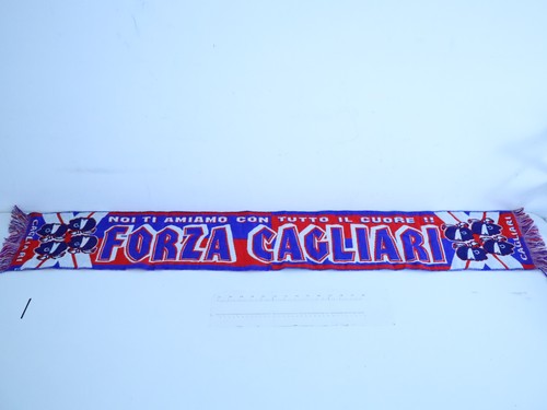 Sciarpa calcio cagliari forza - sciarpa,