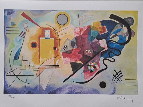 Firmato wassily kandinsky - kandinsky,