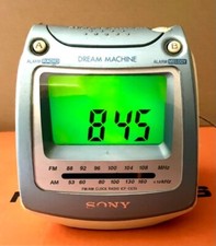 Radio Sveglia Vintage SONY DREAM MACHINE RADIO ALARM CLOCK ICF-360