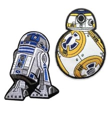 Lot de 2 Patchs Écussons Star