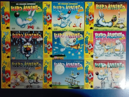 Lotto sequenza fumetti lupo - sequenza, di