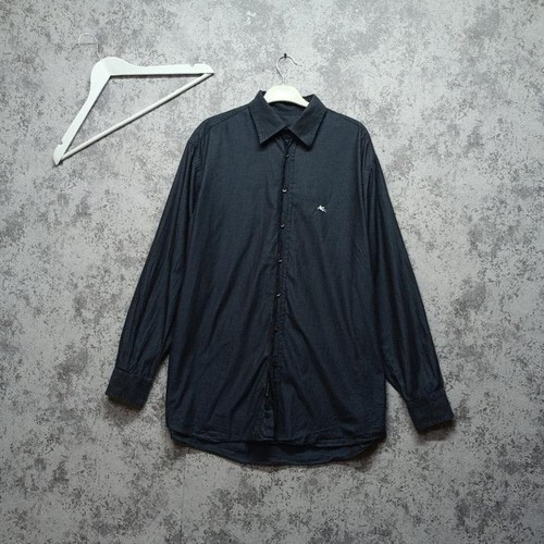 Camicia uomo etro grigio - camicia,