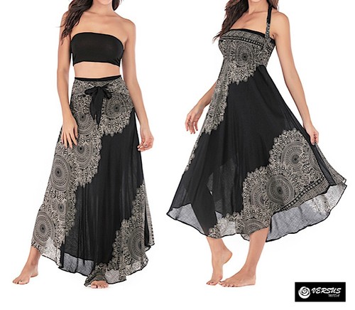 Gonna lunga vestito donna - lunga,