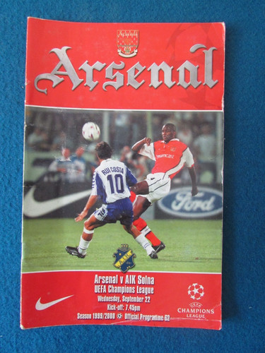 Programma arsenal aik solna - arsenal, v