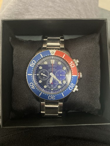 Seiko solar cronografo v175 - solar,