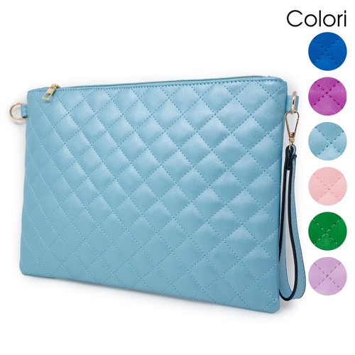 Pochette donna trapuntata