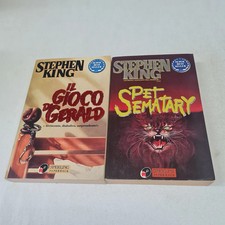 (Stephen King) Pet Sematary + Il gioco di Gerald   Sperling & Kupfer 2 volumi
