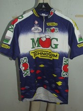 MAGLIA SHIRT MAILLOT CICLISMO CYCLISM BICI MG TECHNOGYM (1852) tg. XXL