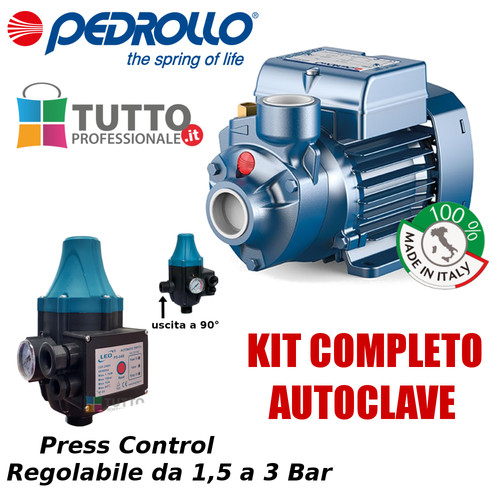 Autoclave aumento pressione