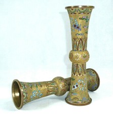 Vasi In Bronzo Cinesi Del XIX