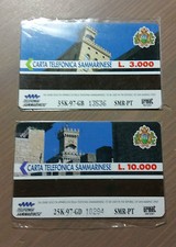 2 Schede telefoniche San