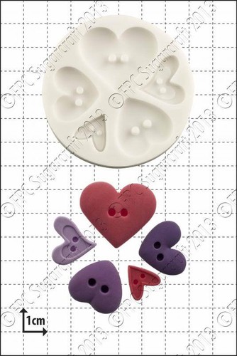 Stampo silicone cuore - silicone,
