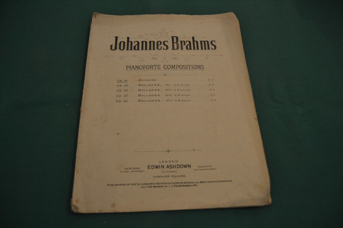 Brahms scherzo per - -,