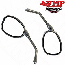 Coppia specchietti retrovisori sinistro destro cromati Yamaha XT600 2KF/2NF 1987-1989