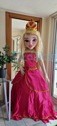 Mascotte barbie principessa - barbie,