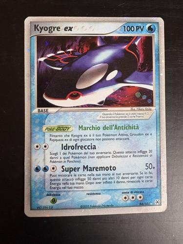 Card kyogre 101 - card,