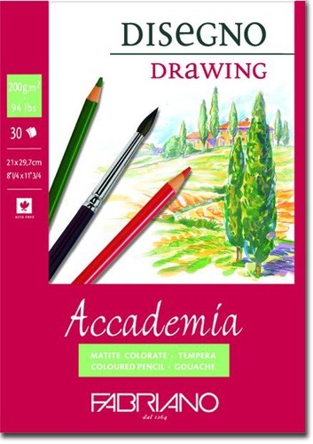Blocco accademia disegno - accademia,
