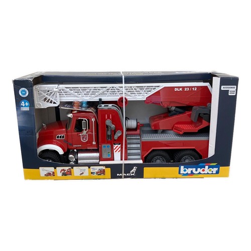 Bruder fire engine scale - engine, 1/16