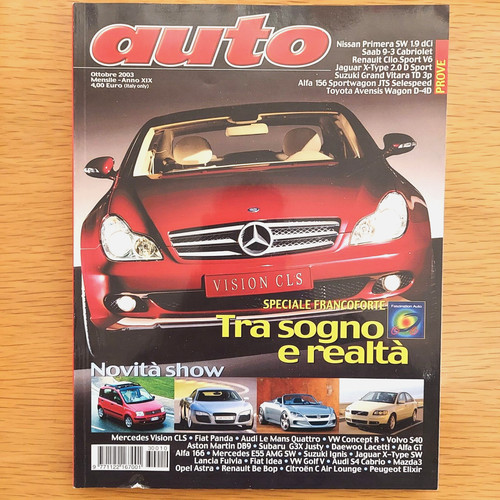Auto ottobre 2003 renault - auto,