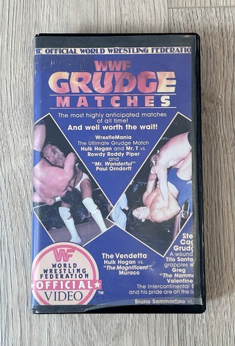 Wwf grudge matches vhs - grudge,