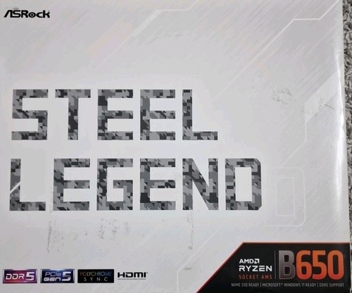 Asrock b650 steel legend wifi - steel,