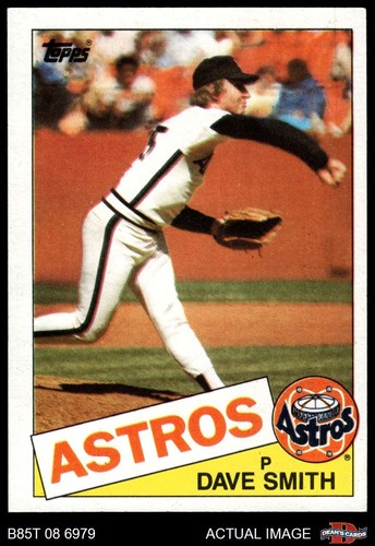 1985 topps 123 dave - #123, smith