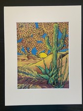 Originale Art Saguaro Cactus