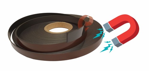 Nastro magnetico autoadesivo