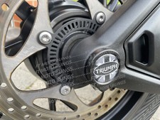 BUNG MANDRINO RUOTA POSTERIORE ADATTO A TRIUMPH TIGER 1200 RALLY EXPLORER GT PRO UNION JACK