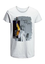T-Shirt Freddy Mercury statua