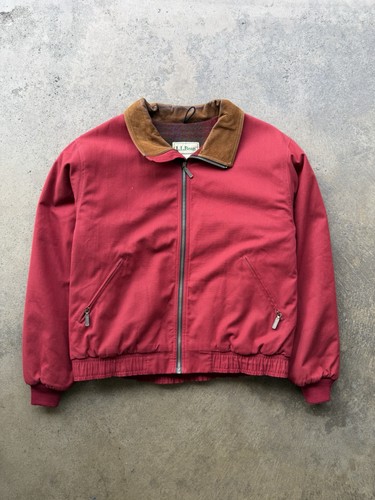 Giacca con zip foderata rossa