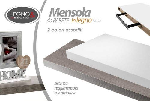 Mensola parete muro - da,