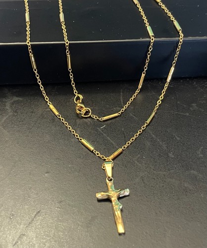 Collana con croce - , in