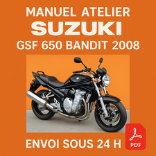 Manuel Atelier Suzuki GSF 650
