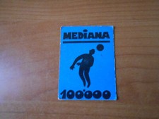 ricambio x gioco da tavolo-FOOTBALL IL CALCIO MERCATO-CARTA MEDIANA 100 MILA