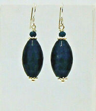 ORECCHINI AGATA SFACCETTATA VERDE OTTANIO  MONACHELLE ARGENTO 925 